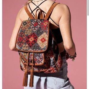❤️Adorable Ruggine Bordeaux Handmade Backpack